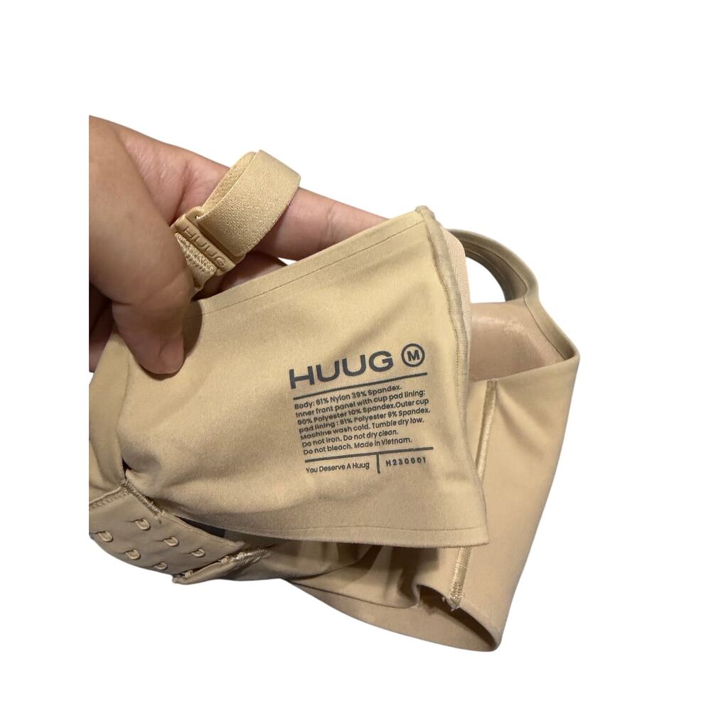 HUUG Daily Embrace Adjustable bra in Stone Size Medium MSRP $65 - Picture 6 of 6